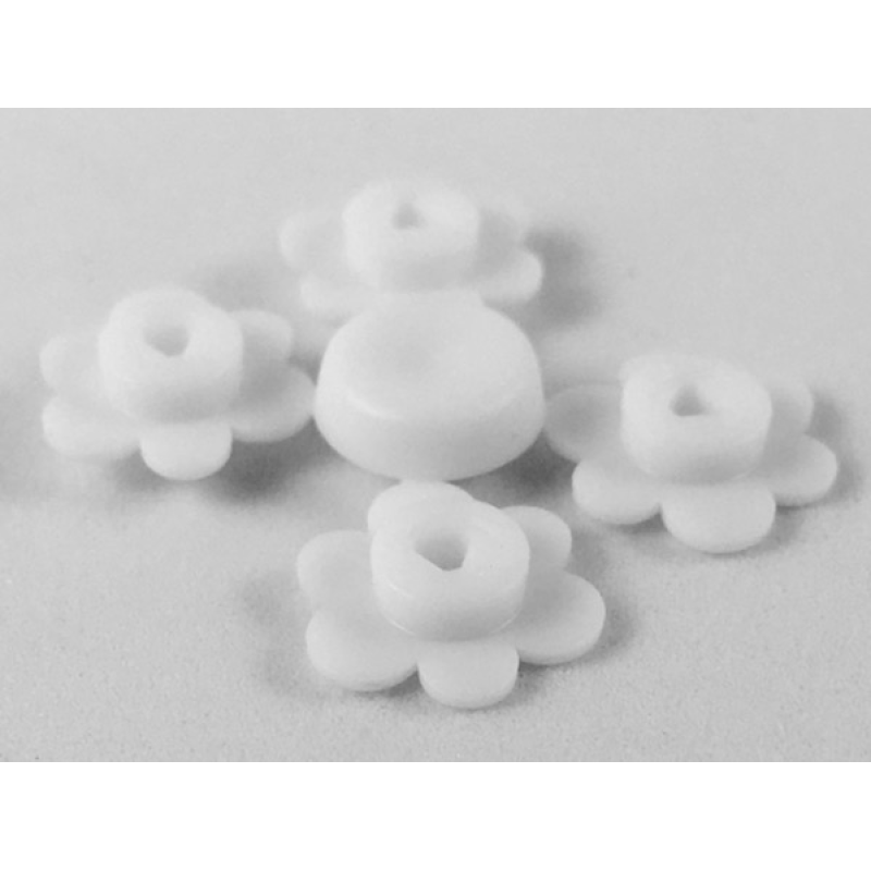 Plant Bloem Klein, set van 4 White